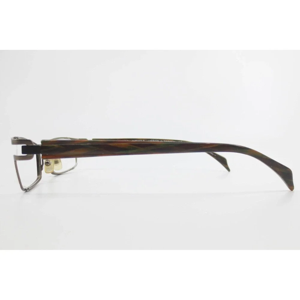 L'HIM by Mikli ML1041 0C44 Brown Tortoise Rectangular Eyeglass Frames 52-17-135